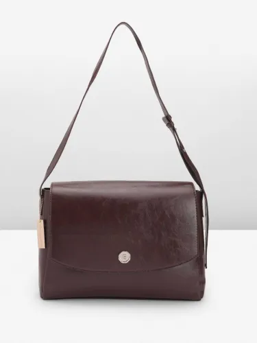 Image of French Connection Women Brown Shoulder Bag