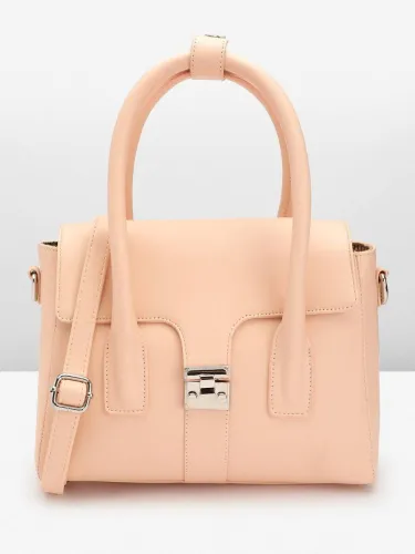 Image of French Connection Women Pink Satchel