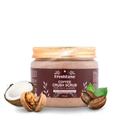FreshLuxe Coffee Crush Body & Face Scrub