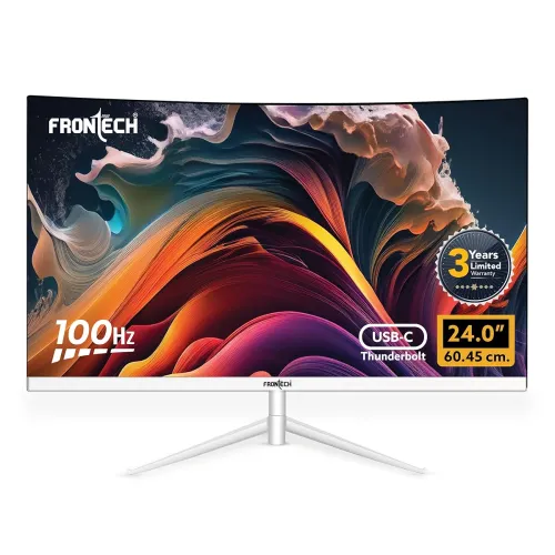 Image of FRONTECH 24 Inch Ultima Series Curved LED Monitor