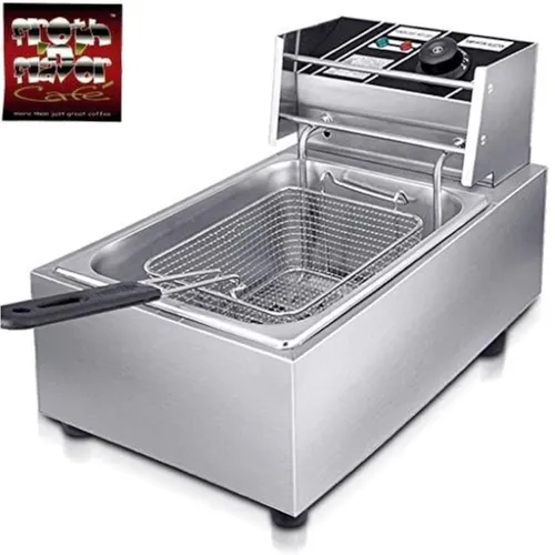 Image of FROTH & FLAVOR 6 Ltr Deep Fryer Machine electric with Copper Heating Element 