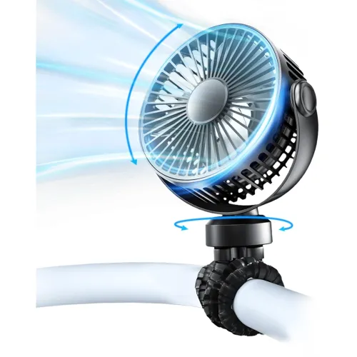 Image of FrSara Baby Stroller Portable Fan