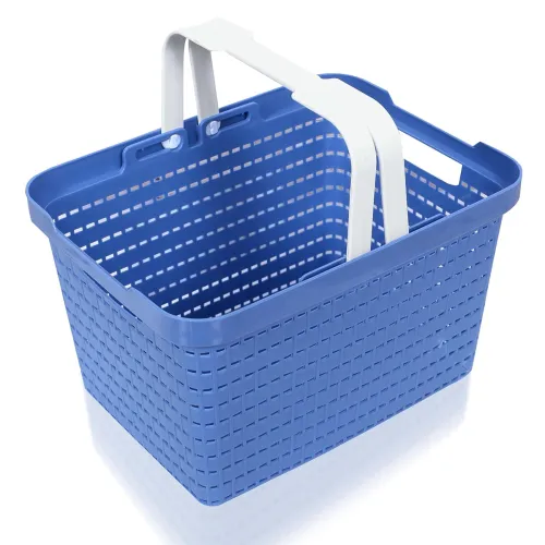 Image of Fun Homes Multipurpose Plastic Storage Baskets with Handle
