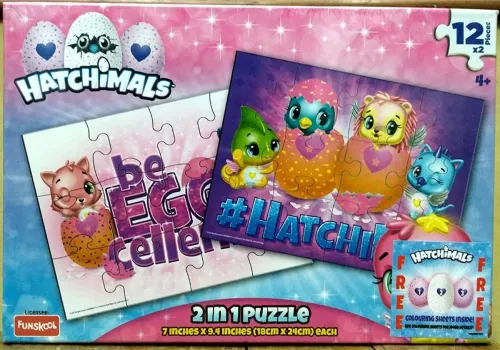 Image of FUNSKOOL 2 in 1 Puzzle (24 Pieces)
