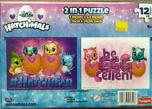 Image of FUNSKOOL 2 in 1 Puzzle (24 Pieces)