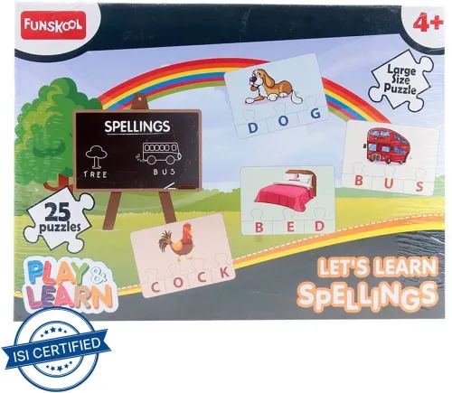 Image of FUNSKOOL Play & Learn PZL SPELLING