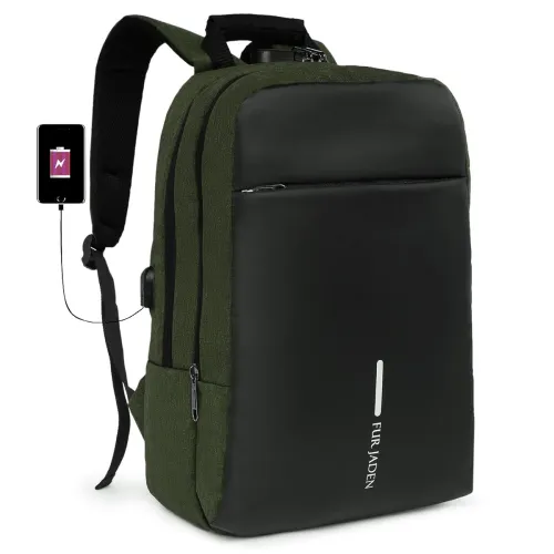 Image of FUR JADEN Anti Theft Number Lock Backpack Bag