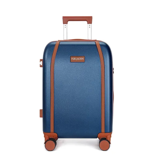 Image of FUR JADEN The Wayfarer Polycarbonate Travel Luggage Suitcase