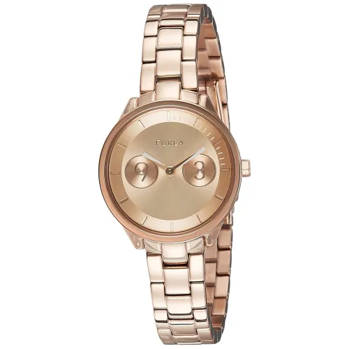 Image of FURLA Rose Gold Dial Analog Women's Watch-R4253102518
