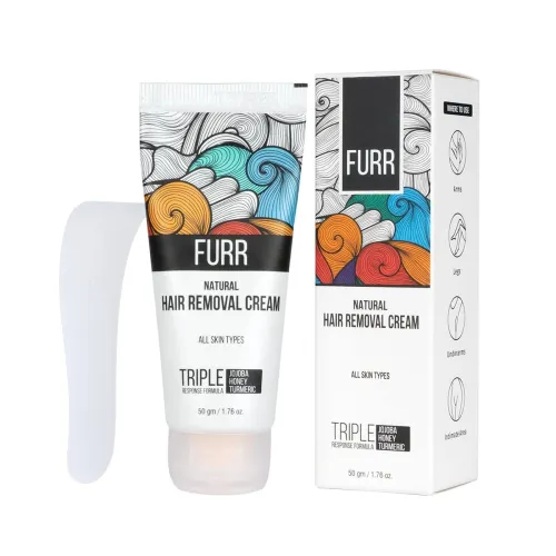 Image of FURR Natural Hair Removal Cream – 50g
