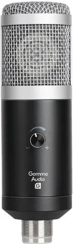 Image of Gamma Audio GA-YR11 Shielded Condenser Microphone with Tripod Stand & USB Cable