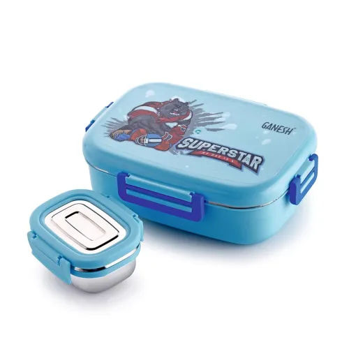 Image of GANESH Skipper Insulated Airtight Leak-Proof Lunch Box 750ml