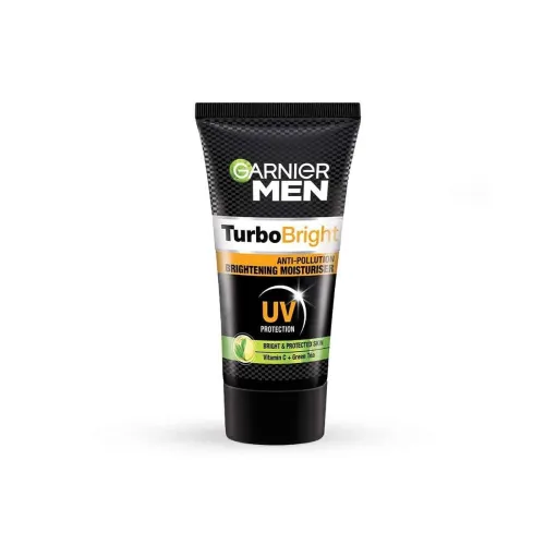 Image of Garnier Men TurboBright Brightening Anti-Pollution Moisturizer 40g
