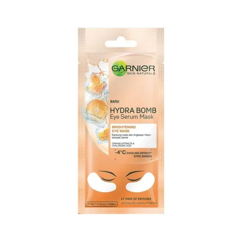 Image of Garnier Skin Naturals, Eye Mask, Hydrating & Revitalising, Hydra Bomb Eye Serum Mask