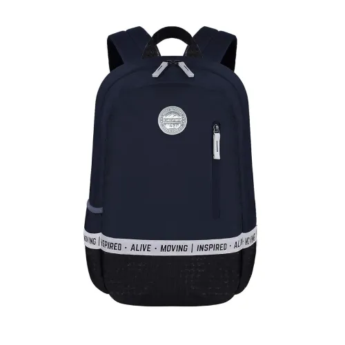 Image of Gear Bomber Eco Statement 22 Ltrs India.Ink-Black Casual Backpack (BKPECOSNT5201).