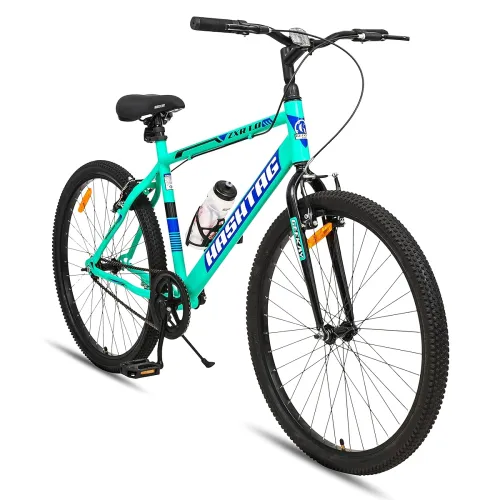 Image of Geekay Hashtag ZXR 1.0 26T Single Speed Cycle - Sea Green - Black