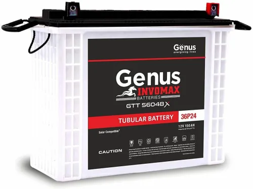 Image of Genus Invomax GTT56048X 150 Ah Tall Tubular Inverter Battery (150Ah)