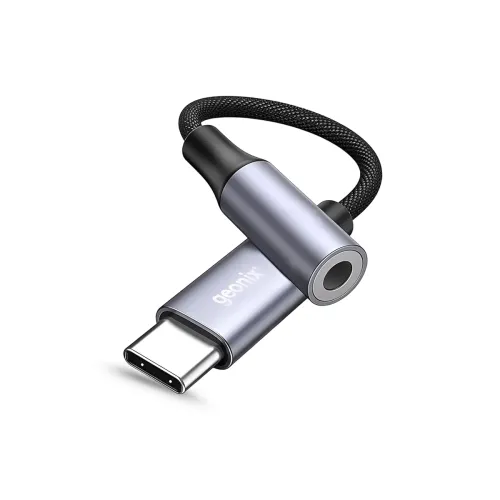 Image of Geonix Befit AX7 Type C to 3.5mm AUX Adapter