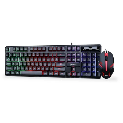 Image of Geonix Cruiser CX2 Gaming Combo, ARGB Keyboard & Mouse