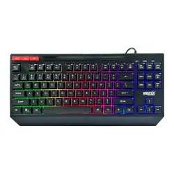 GEONIX Cruiser K2 Multi Function Gaming Keyboard with 90 Keys Including 3 Dedicated Multimedia Keys