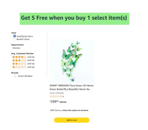 Image of Get ₹1500 Item Free On Shoping of ₹299