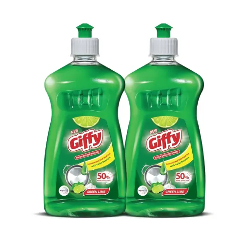 Image of Giffy Concentrated Liquid Dish Wash Gel 500ml*2