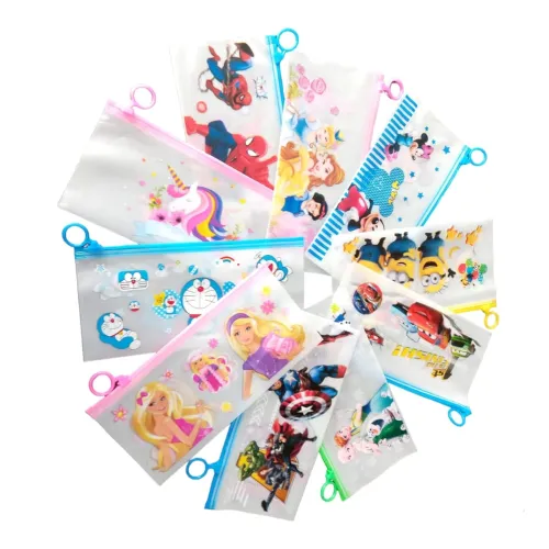 Image of Gifting Square Plastic Cartoon Stationery 