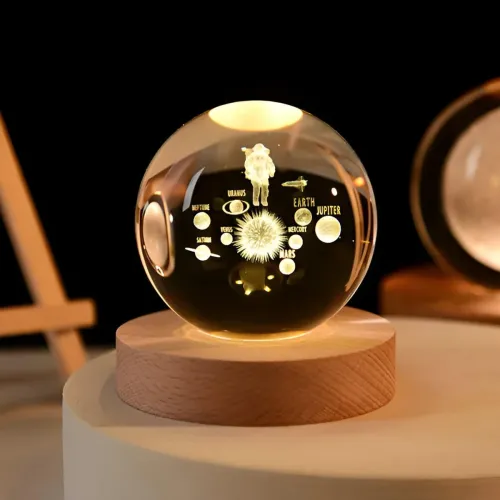 Image of GIGAWATTS Solar System Crystal Ball Night Light