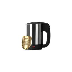 GIONEE Stainless Steel 0.5Litre Steel Body Portable Travel Electric Kettle For Water/Tea/Coffee/Milk/Noodle With Rapid