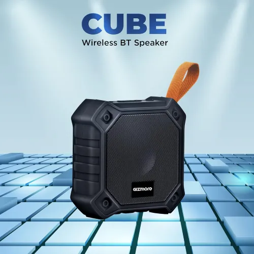 Image of GIZMORE Cube Bluetooth Portable Speaker