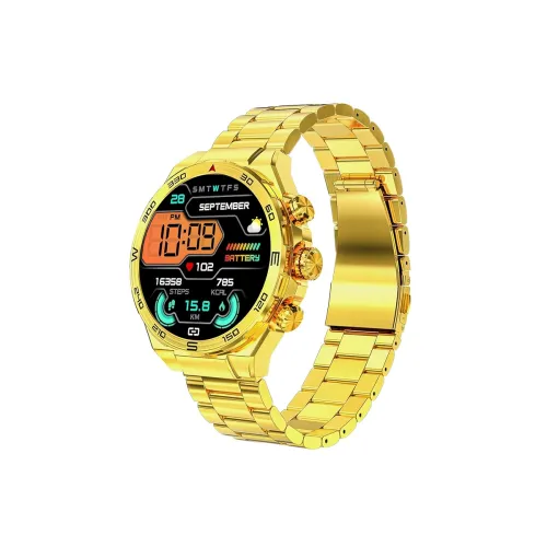Image of GIZMORE IKON Luxe Smartwatch (1.55inch FHD, BT Calling, 120 Sports Modes)