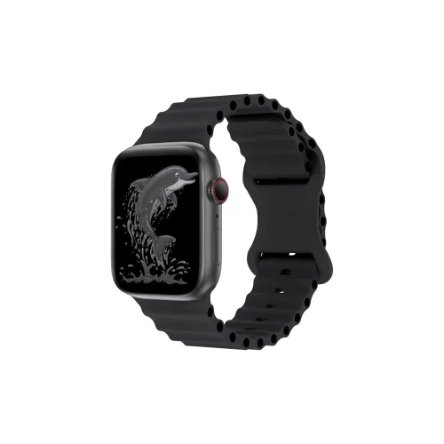 Image of GLAMYOURS Silicone Band Compatible Apple Watch 