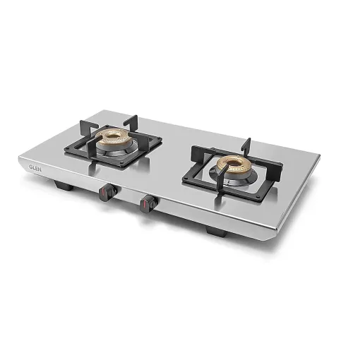 Image of Glen 2 Burner Ultra Tuff Stainless Steel Gas Stove 1052 UT SS