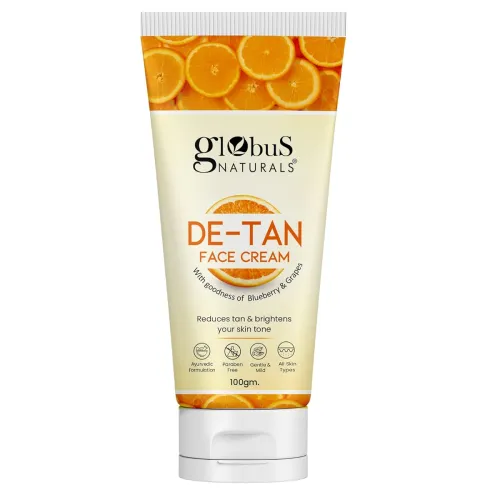 Image of Globus Naturals De Tan Face Cream