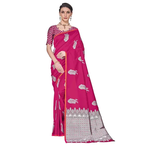 Image of Glory Sarees Women's Banarasi Silk Saree