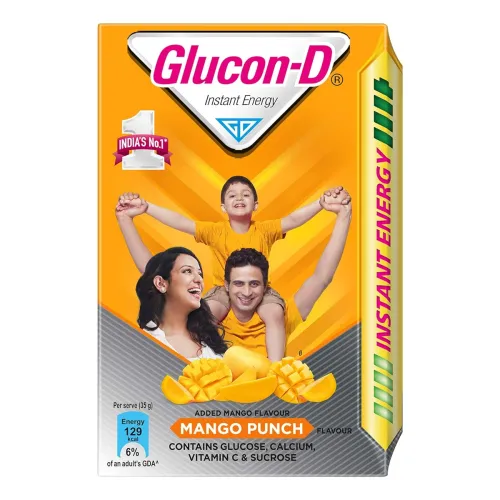 Image of Glucon-D Mango Blast Glucose Powder, 450g 