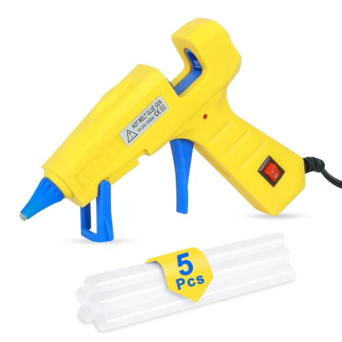Image of GLUN® Glue Gun 30 Watt with 7mm 5 Pieces Glue Sticks