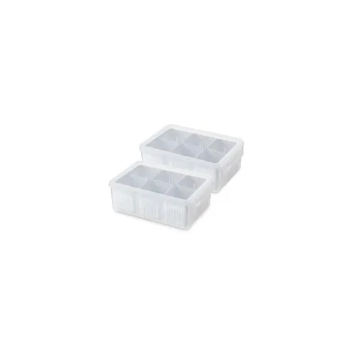 Image of GLUN® Kitchen Storage Set: Fridge Storage Boxes