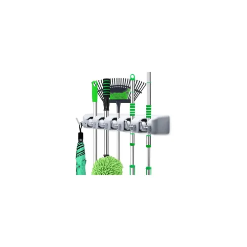 Image of GLUN® Mop, Broom Holder Self Adhesive Hooks