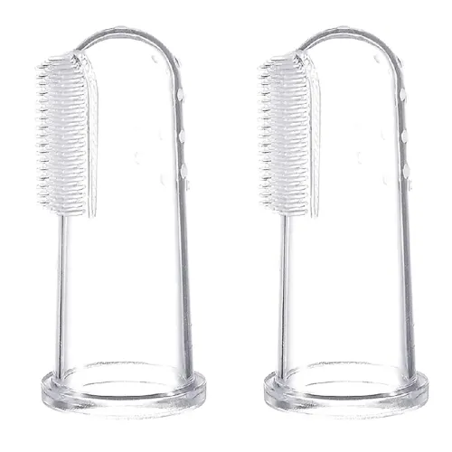 Image of GLUN® Silicone Baby Finger Manualtoothbrush