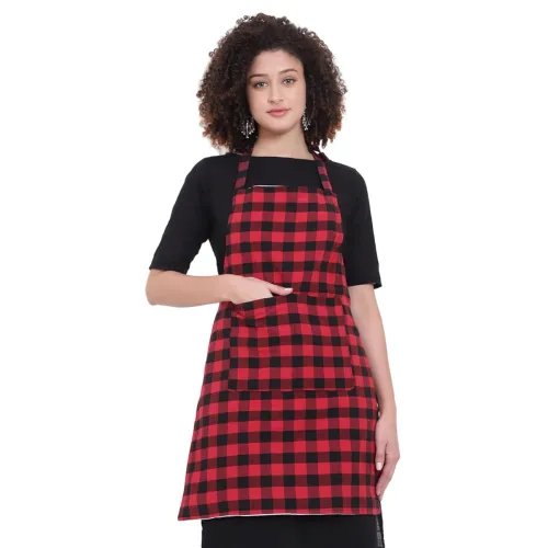 Image of GLUN Waterproof Unisex Kitchen Apron with 2 Front Pockets
