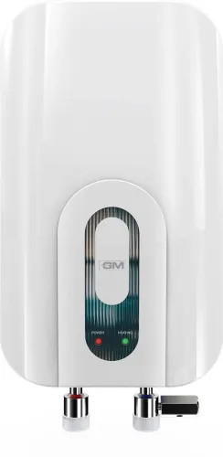 Image of GM 3 L Instant Water Geyser (Fogo With Pipe, White)