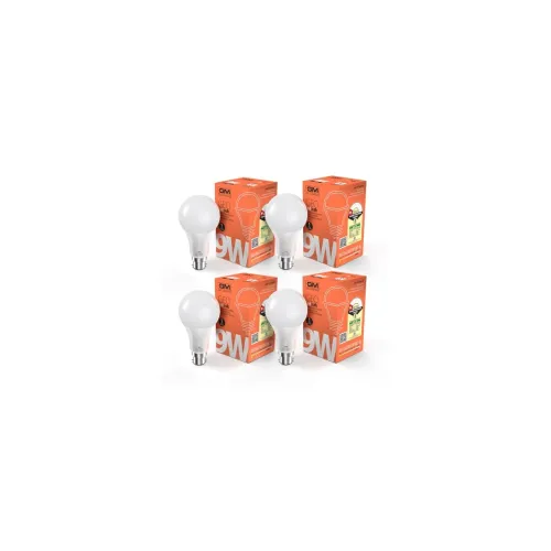 Image of GM GEO 9 Watt LED BULB Pack of 4