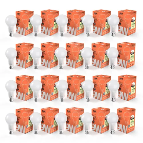 Image of GM GEO 9W LED Bulb (Pack of 20)