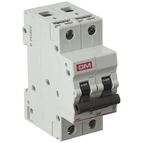 Image of GM MCB 20A DOUBLE POLE 'C' TYPE