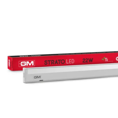 Image of GM Strato 22 Watt LED Batten Tube Light, 100 Lumens Per Watt, 6500K