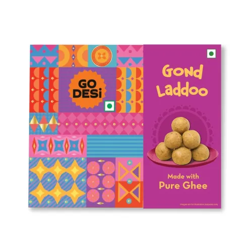 Image of GO DESi Atta Gond Laddu, 200g.