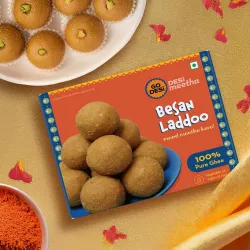 GO DESi Besan Laddoo, 180 grams