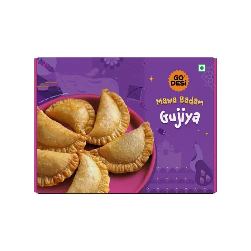 Image of Go Desi Mawa Badam Gujiya 200g
