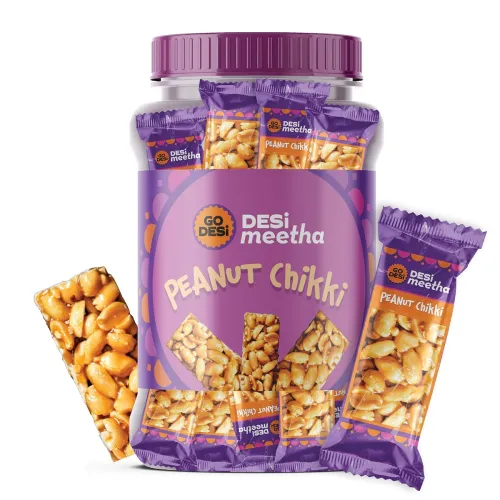 Image of Go Desi Peanut Chikki Bar